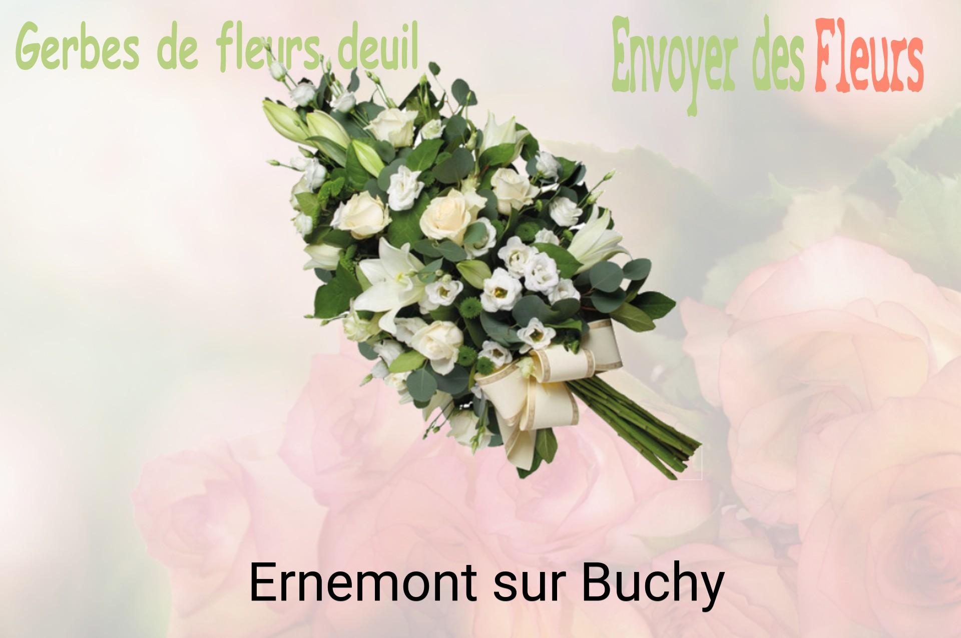 Gerbe de fleurs de deuil livrée à Ernemont-sur-Buchy